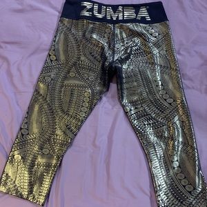 Zumba crop leggings